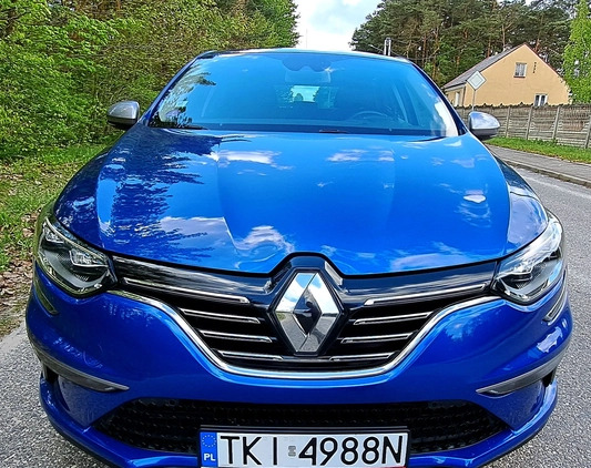 Renault Megane cena 66600 przebieg: 38000, rok produkcji 2018 z Kielce małe 742